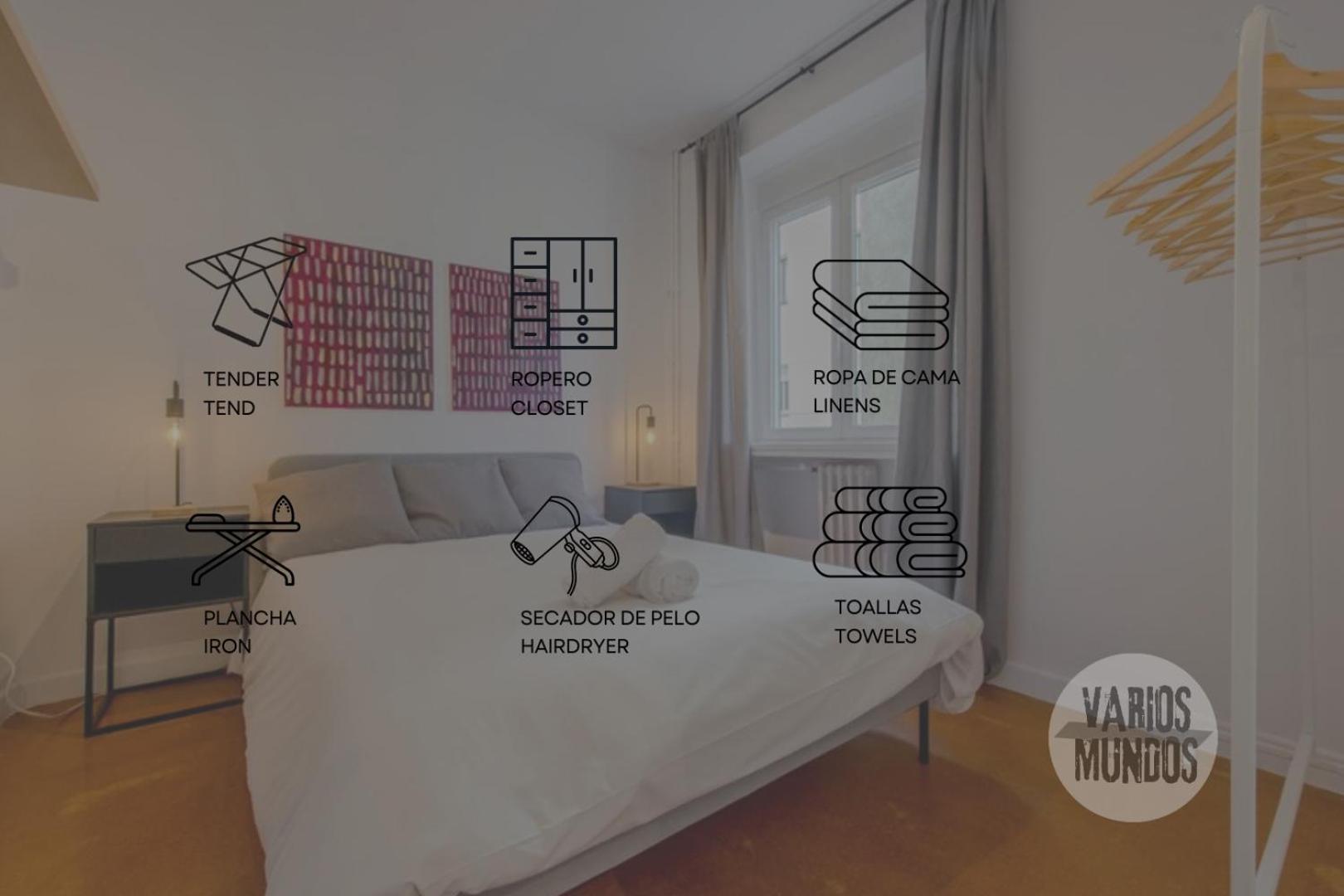 Classic Apt 7Pax En La Latina-Centro De Мадрид Екстер'єр фото